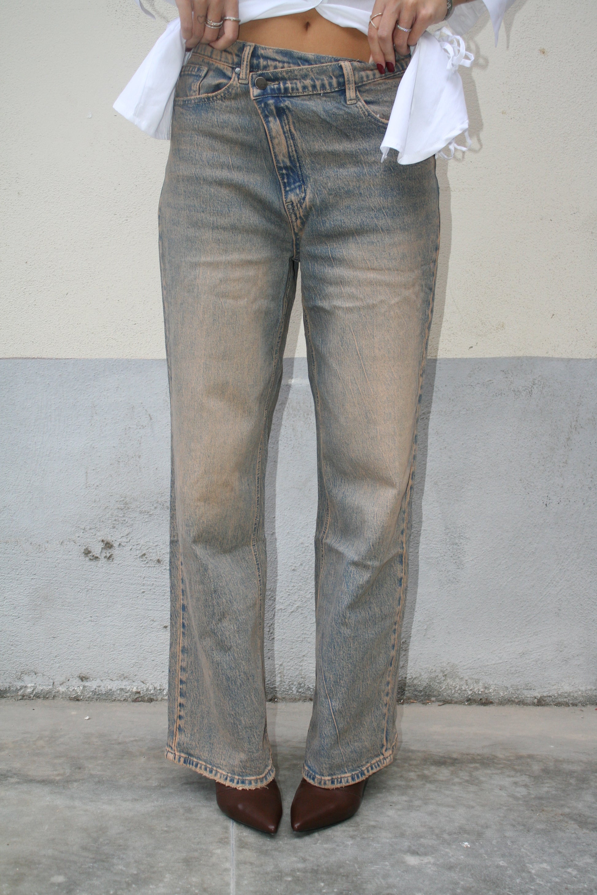 Jeans Bustino Sabbiato