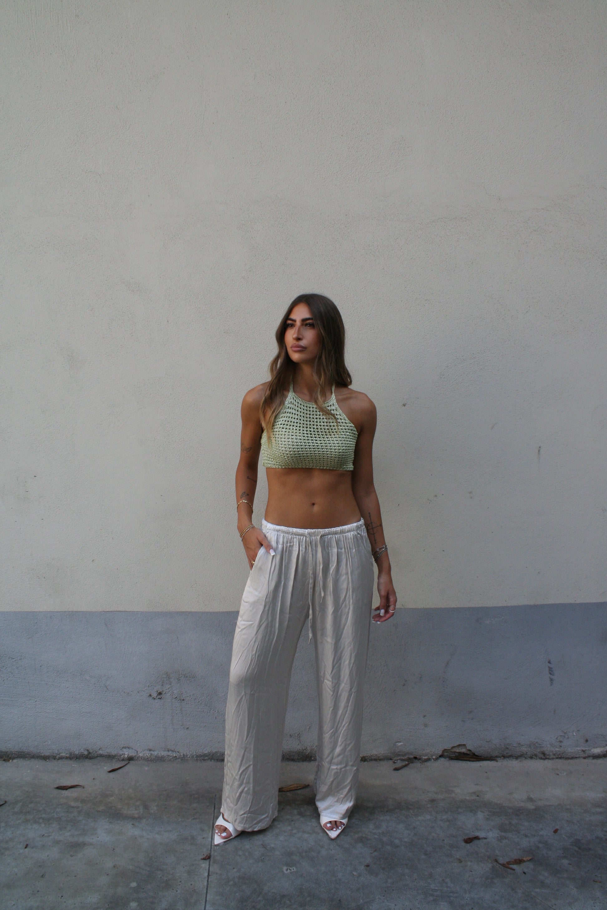 Pantalone Satin