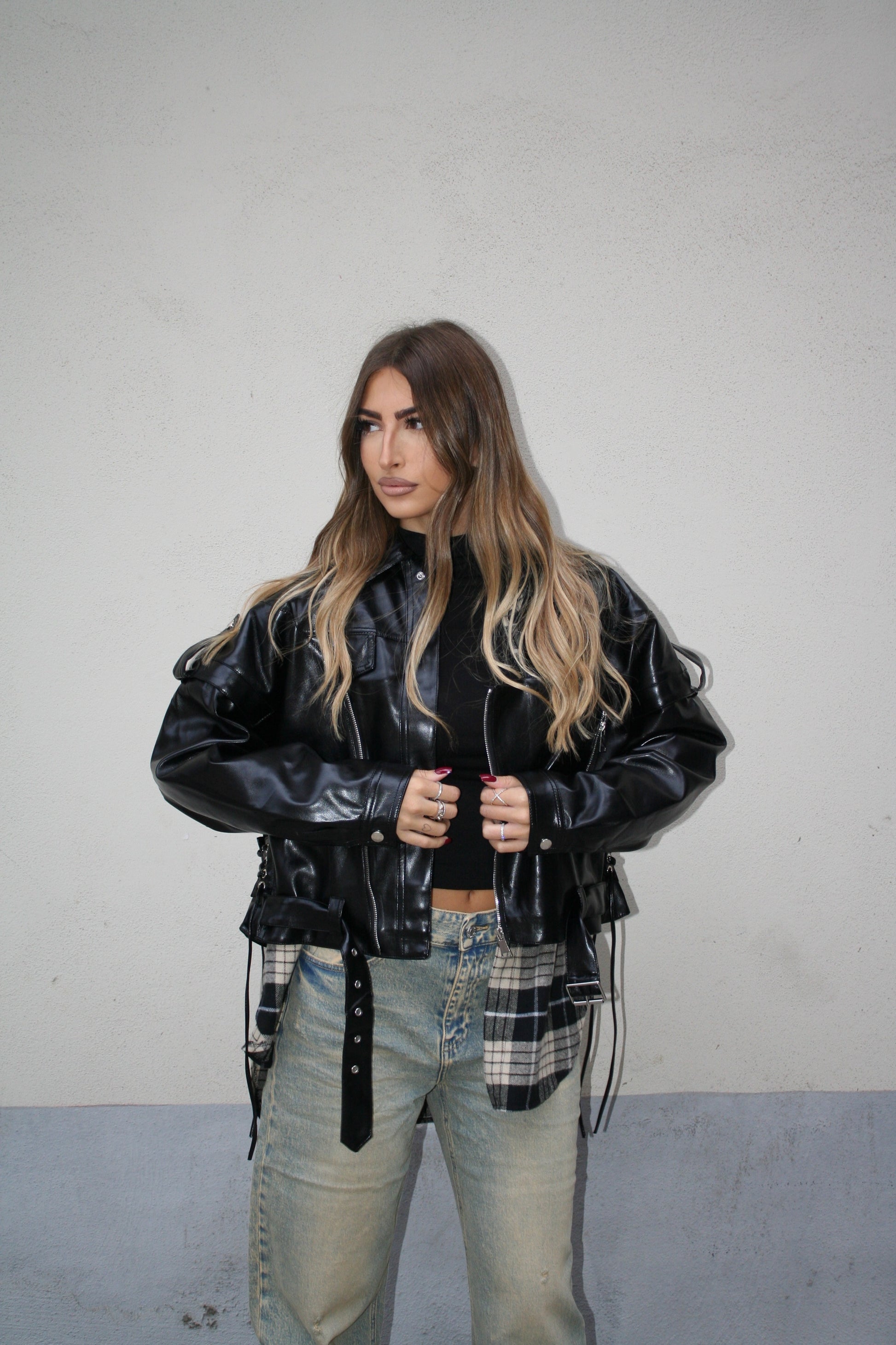 Giubbino Ecopelle Lux