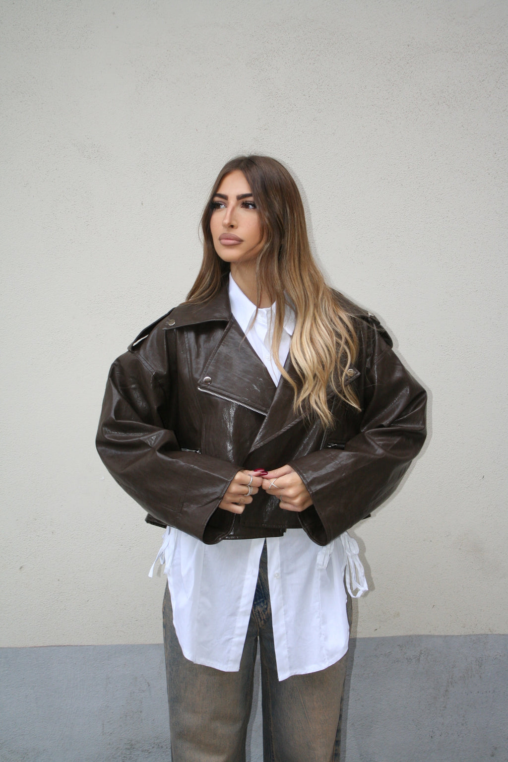 Giacca Ecopelle Deluxe