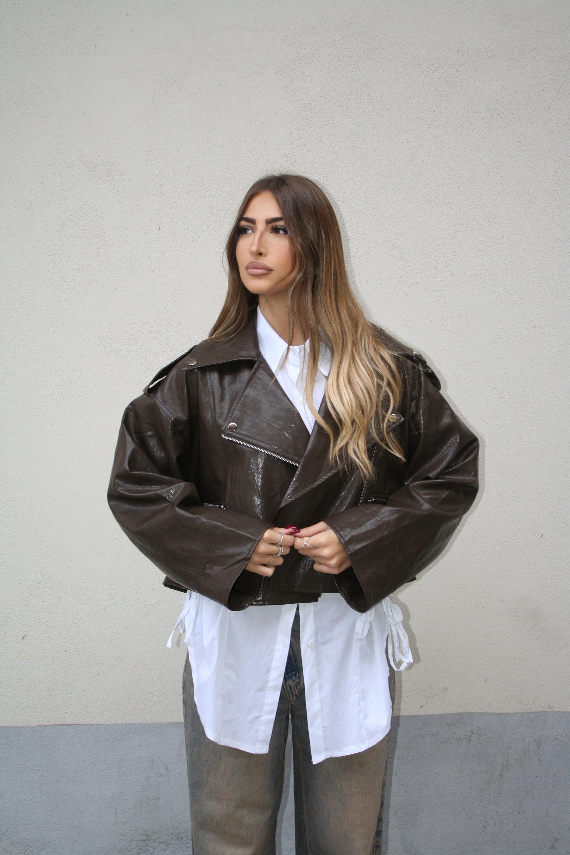 Giacca Ecopelle Deluxe