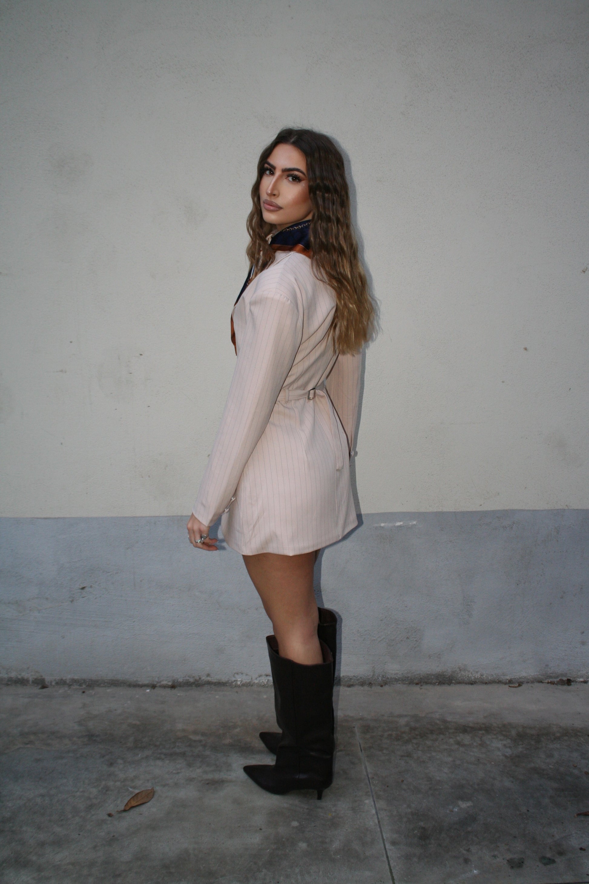 Abito Punto Zero Gessato